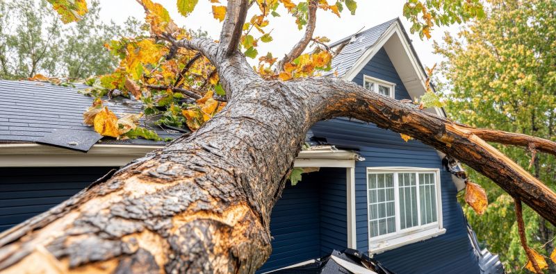 Tree Falling During Storm